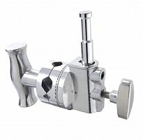 Зажим 2-1/2" Grip Head with 16mm Spigot - Silver