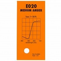 Картинка Светофильтр Lee # 020 Medium AmberLEE 
