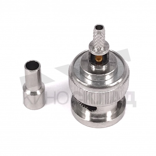 Разъём BNC, кабельный для mini coaxial cable фото 3