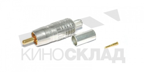Разъём Canare RCAP-C5F кабельный RCA до 200Мгц, обжимной для L-5CFBA, LS-5CFB, V*-5CFB фото 2