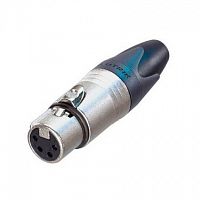 Картинка  Разъём Neutrik NC4FXX кабельный XLR, 4 пина, мама    NC4FXX
