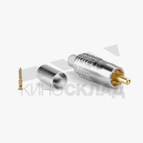 Разъём Canare RCAP-C5F кабельный RCA до 200Мгц, обжимной для L-5CFBA, LS-5CFB, V*-5CFB