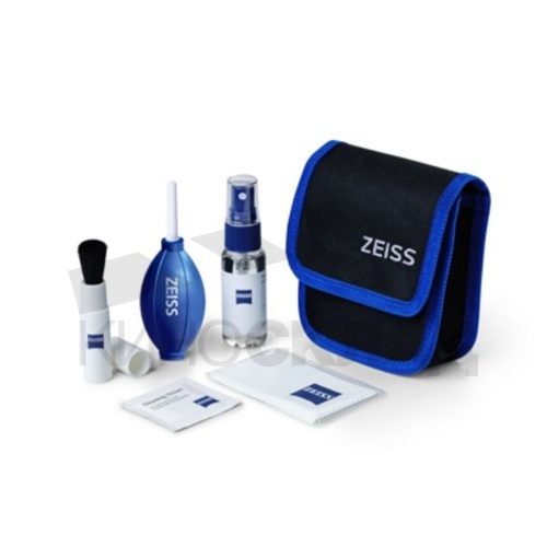 Набор Carl Zeiss для ухода за оптикой Lens cleaning kit (Микрофибра 18см*18см, жидкость 30мл, 10шт в