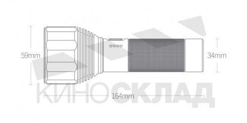Фонарик NexTool Outdoor Strong Light фото 5