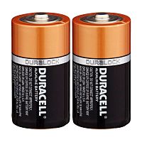 Щелочные батарейки 2шт Duracell  BASIC ALKALINE C / LR14