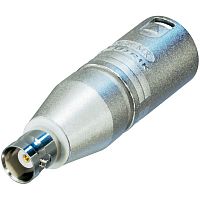 Картинка  Адаптер XLR 3 контакта штекер - BNC гнездо NA2MBNC    NA2MBNC

