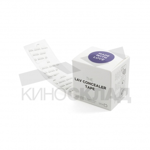 Набор липких стикеров для держателя LAV CONCEALER BUBBLEBEE INDUSTRIES 120 шт. фото 2