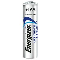 Литиевая пальчиковая батарейка Energizer Ultimate Lithium 1.5V FR6/ AA