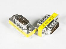 Картинка  Переходник AD-GM/GM VGA (HD15) вилка-вилка    AD-GM/GM                 
