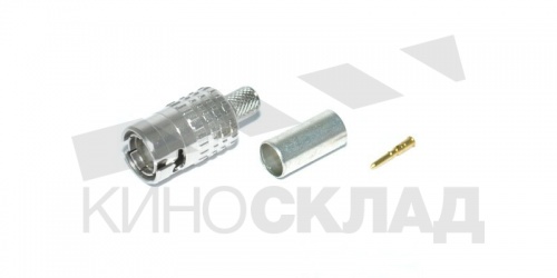 Разъём Canare MBCP-C4F mini BNC, кабельный для L-4CFB, Belden 1151A, 1505A, 8212, 8241F, 9108, 9167,
