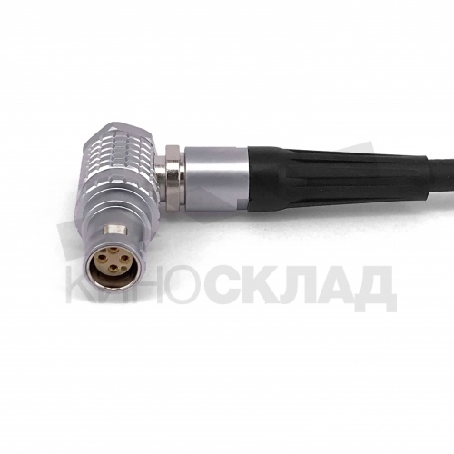 Кабель питания Red Epic & Scarlet, угловой Lemo 6 pin - D- tap male, длина 50 см. фото 2