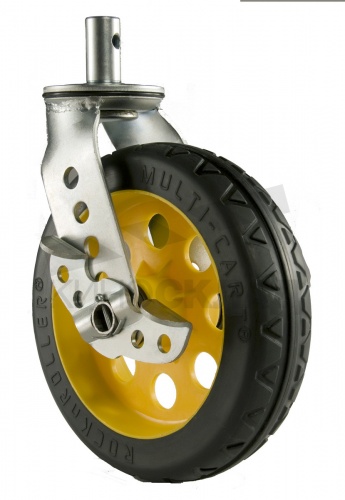 Передние поворотные колеса с тормозом 8"x2" для тележки R12 RocknRoller Caster 8" by 2" R-Trac