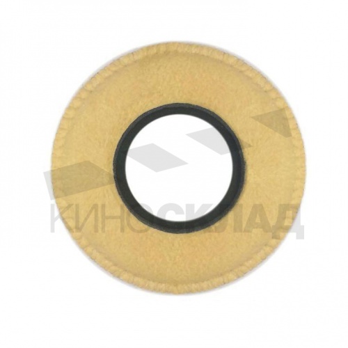 Наглазник EXTRA LARGE ROUND замша, желтый