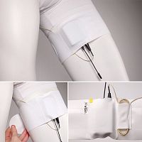 URSA Strap Thigh Эластичный бандаж на бедро белый
