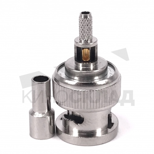 Разъём BNC, кабельный для mini coaxial cable фото 4