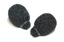 Ветрозащита для петличных микрофонов черная Rycote Miniature Lavalier Foams Black (2шт)